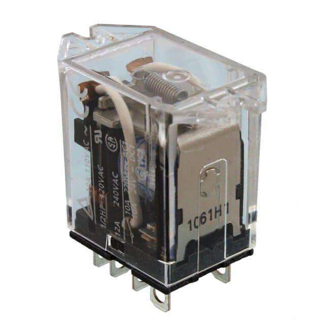 ly2f-ac110-120-2.jpg Omron - LY2F 24VDC Relay, Flange mount, plug-in, 8-pin, DPDT, 10A, 24 VDC - Görsel 1